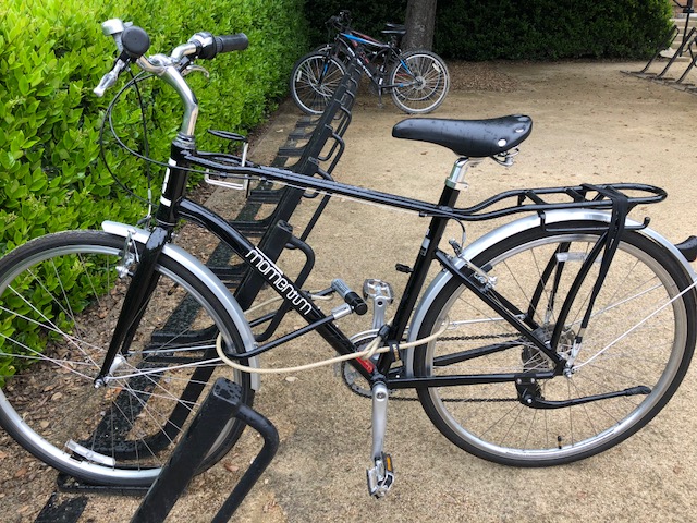 how to lock your bike with au lock